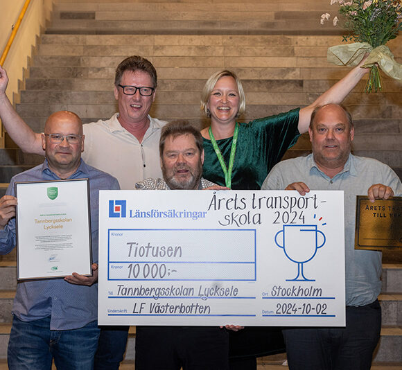 Vinnare Årets transportskola 2024