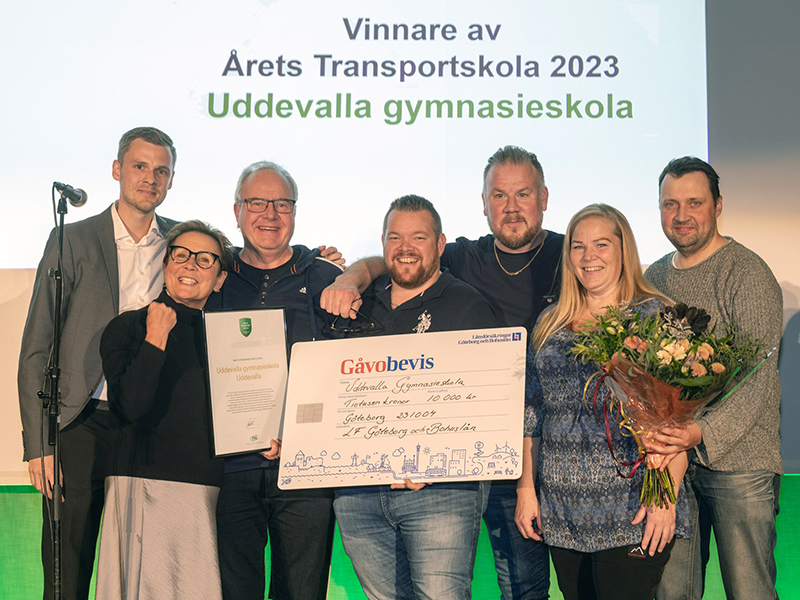 Årets Transportskola - Uddevalla gymnasie